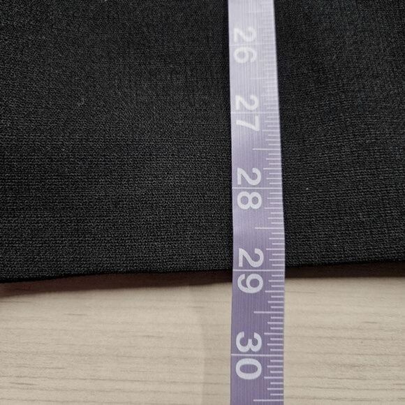 Cache Cyrus Black Cutaway Loop Button Front Tuxedo Look Classic Blazer Jacket - Picture 10 of 14